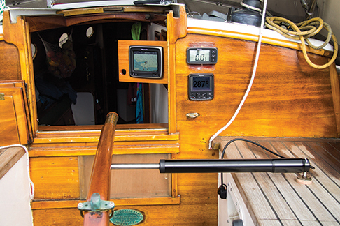 Celeste's autopilot, bidata instrument, and radar-chartplotter