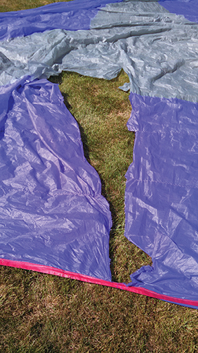 ripped spinnaker 0814