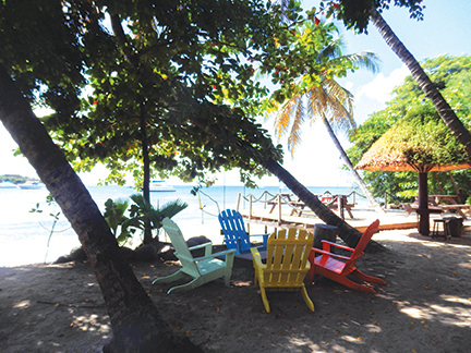 Flowt Beach Bar, Blue Lagoon, St Vincent