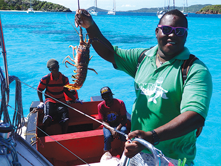 Romeo with lobster