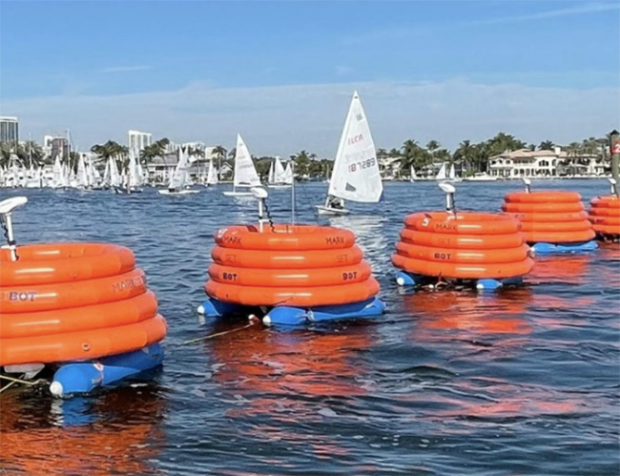 sailboat racing buoys