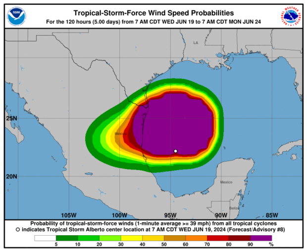 Alberto is the First Named Storm of 2024 Hurricane Season Cruising