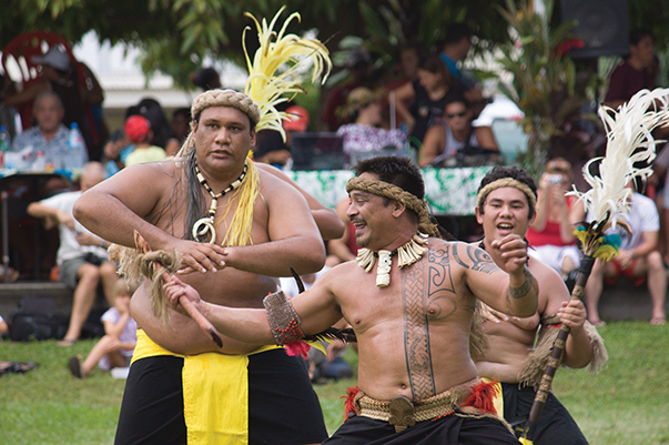 Marquesan dance troop (3)