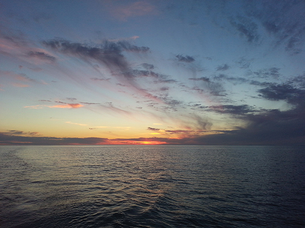 A Lake Superior sunset