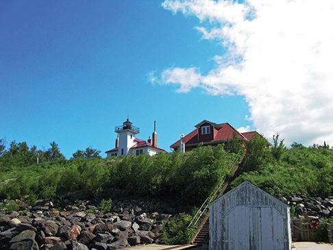 Raspberry Island lighthouse