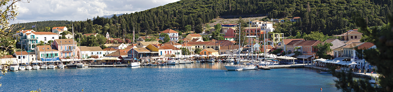 Fiscardo on the northern tip of Cephalonia