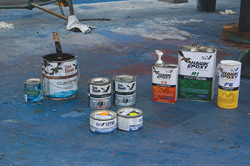 various paints