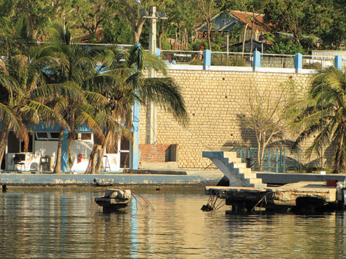 Hurrican Sany scored a direct hit on Santiago Bay's Marlin Marina in October 2012, flooding the facility and wiping out the clinic and several administrative offices