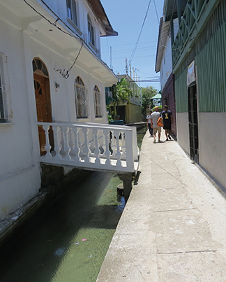 Canals through Banacca - the Venice of the Caribbean