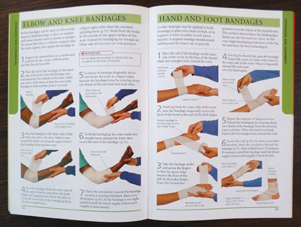 Easy to Follow First Aid Book