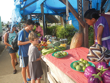 Fresh local produce is and bountiful and cheap throughout Fiji
