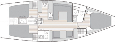 Catalina 425 layout
