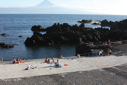 saltwater lava town swimming pool